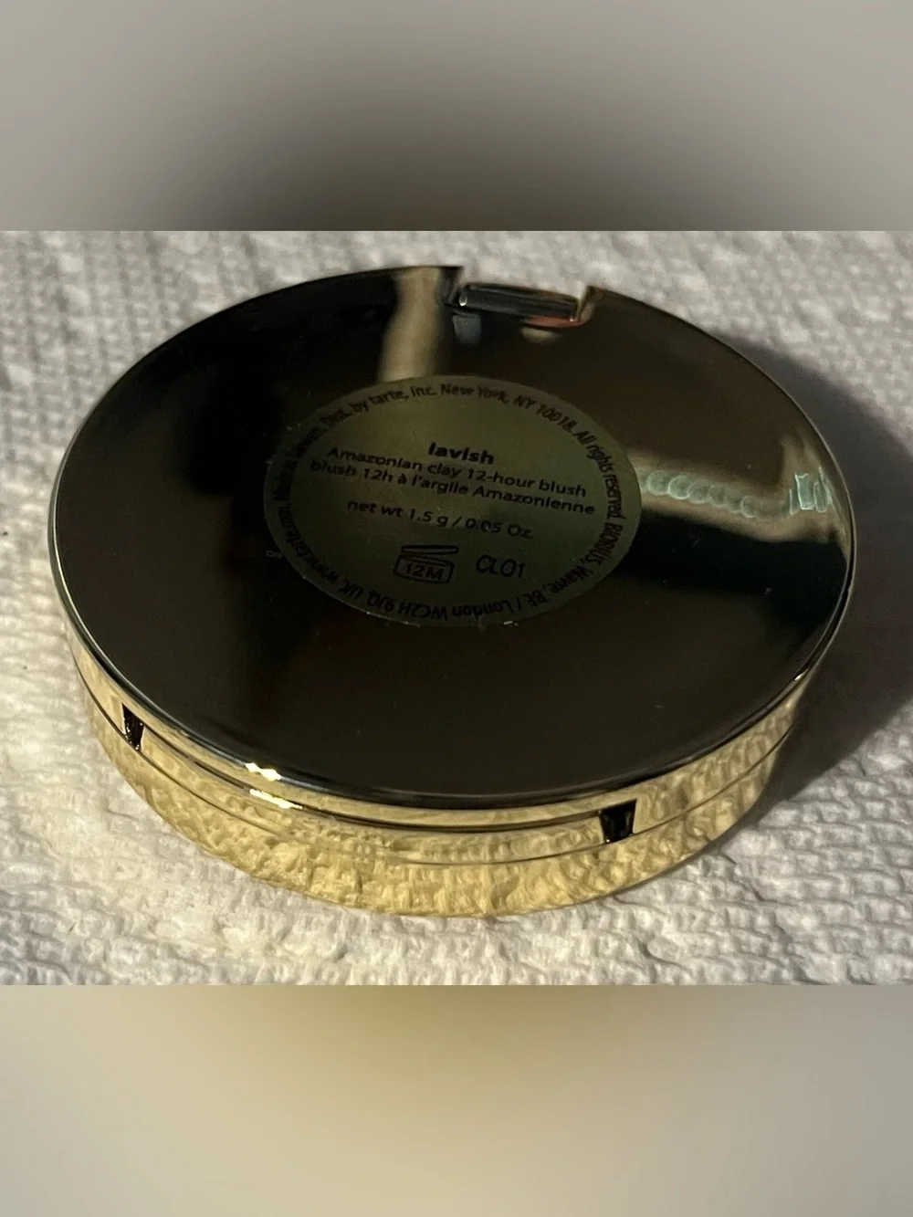 Tarte Pressed Powder Blush — Rose Pink Lavish new without box